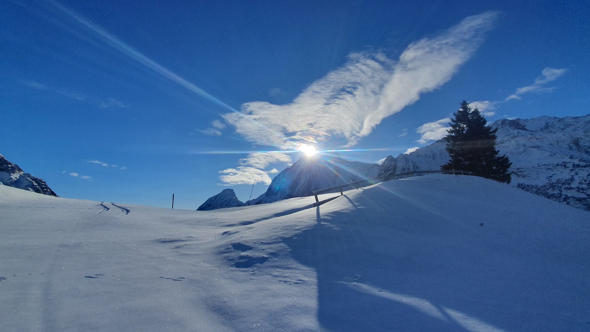 Zugspitztour im Schnee