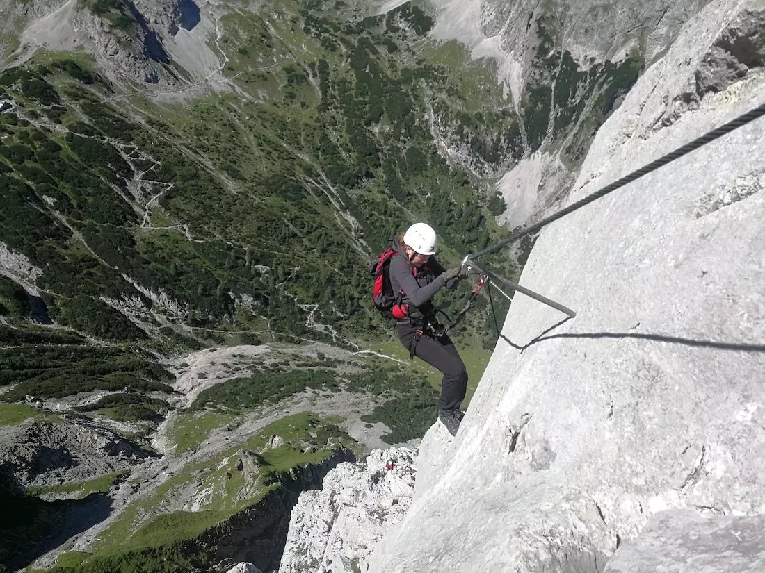 Klettersteig Tajakante