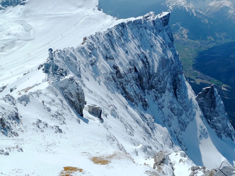 Zugspitze, Eisenzeit, Winter